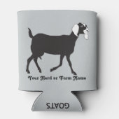 CUSTOMIZE Weekend Forecast Milk Nubische Ziege Dosenkühler (Rückseite)