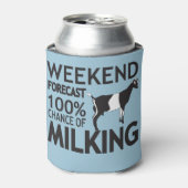CUSTOMIZE Weekend Forecast Milking LaMancha Ziege Dosenkühler (Kanne Vorderseite)