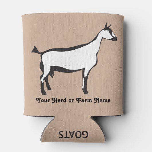 CUSTOMIZE Weekend Forecast Milking Oberhasli Ziege Dosenkühler (Rückseite)