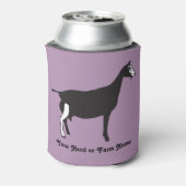 CUSTOMIZE Weekend Forecast Milking Toggenburg Dosenkühler (Kanne Rückseite)