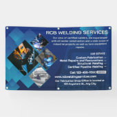 Customize Welding Contractor Services Business Banner (Horizontal)
