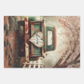 Customize Wrapping PaperTrucks Valentine Decoupage Geschenkpapier Set (Vorderseite 3)