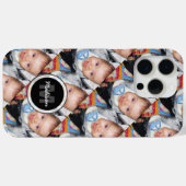 Customize Your photo pattern Monogram Case-Mate iPhone Hülle (Rückseite (Horizontal))