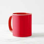 Customize your say, your way - Combo Red Mug Tasse (Vorderseite Links)
