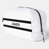 Customize Your Style, Men's Sports Bag in Elegant  Waschbeutel (Rechte Ecke)