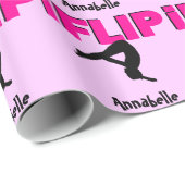 Customizeable Gymnastik drehen Verpackungspapier Geschenkpapier (Rolleneckpunkt)