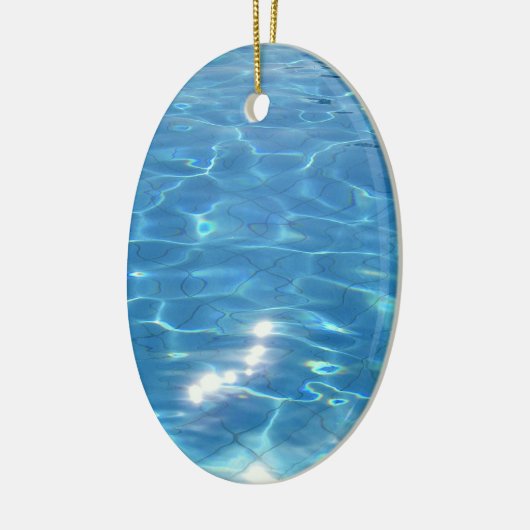 Customizeable Strand-Szene Keramik Ornament (Links)