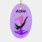 Customizeable Trampoline Gymnastverzierung Keramikornament (Links)