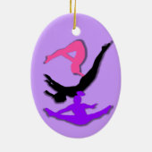Customizeable Trampoline Gymnastverzierung Keramikornament (Hinten)