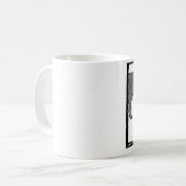 Customizeable Valentine-Tasse mit niedlichem Kaffeetasse (Vorderseite Links)