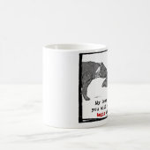 Customizeable Valentine-Tasse mit niedlichem Kaffeetasse (Mittel)