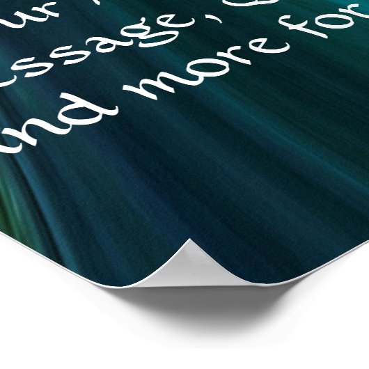 CustomizeABLEs - Namaste Poster (Ecke)