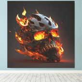 Customized 3D logo, canvas printing Leinwanddruck (Insitu (Holzboden))