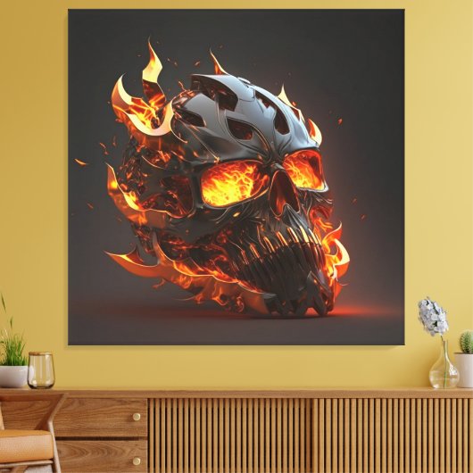 Customized 3D logo, canvas printing Leinwanddruck (Insitu (Wohnzimmer))