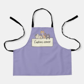 Customized Apron kids, Apron with Name Schürze (Vorderseite)