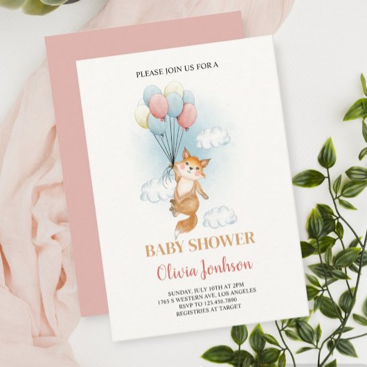 Customized Baby Shower Card, Baby shower card for Karte