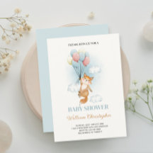 Customized Baby Shower Card, Baby shower card for 