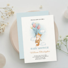 Customized Baby Shower Card, Baby shower card for Karte