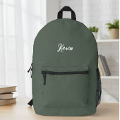Customized backpack with initials of the name bedruckter rucksack