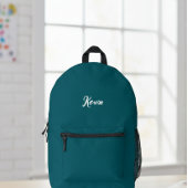 Customized backpack with initials of the name bedruckter rucksack