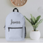 Customized backpack with name bedruckter rucksack
