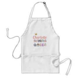 Customized Baking Queen Adult Apron Schürze