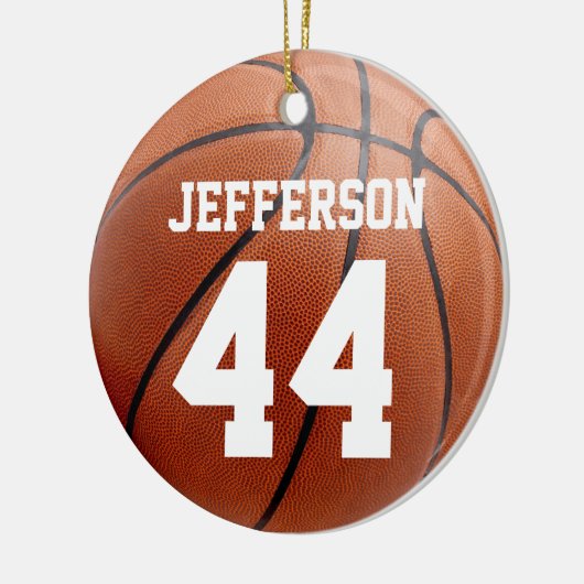 Customized Basketball Keramik Ornament (Links)
