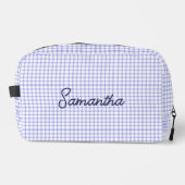 Customized beauty case with initials, makeup bag waschbeutel (Vorderseite)