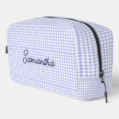 Customized beauty case with initials, makeup bag waschbeutel (Rechte Ecke)