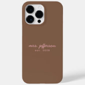 Customized Bride Phone Case for Bachelorette Party (Rückseite)