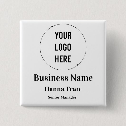 Customized Business Button (Vorderseite)