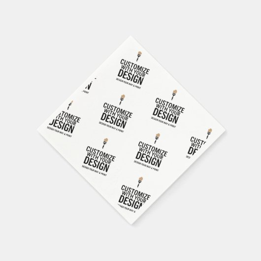 Customized Company Branded Custom Minimalist  Serviette (Ecke)