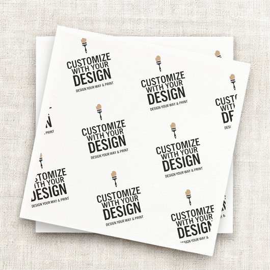 Customized Company Branded Custom Minimalist Serviette