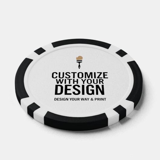 Customized Company Branded Custom Personalized  Pokerchips (Einzeln)
