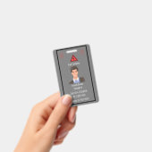 Customized Company Employee ID Badge for lanyard Ausweis (Handheld)