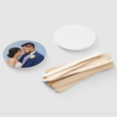 Customized Couple Wedding Photo Fächer (Non-assembled)