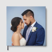 Customized Couple Wedding Photo Gästebuch (Vorderseite)