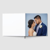 Customized Couple Wedding Photo Gästebuch (Voll)