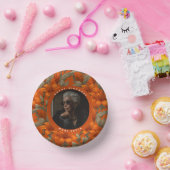 Customized Custom Lilies Flower Summer Party Pappteller (Party)