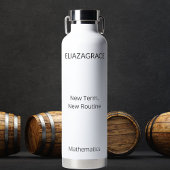 Customized DIY Classic Cute Funny Teacher Reset  Trinkflasche