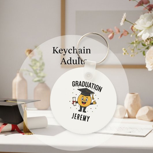 Customized Graduation Keychain - Funny Gift Schlüsselanhänger
