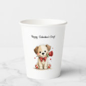 Customized Happy Valentine's Day Mug Pappbecher (Rückseite)