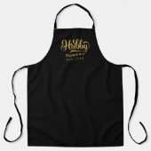 Customized Husband and Wife Aprons, Couple's Gift Schürze (Vorderseite)