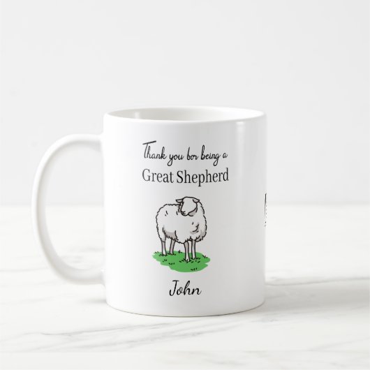 Customized JW elders appredictgift Kaffeetasse (Links)
