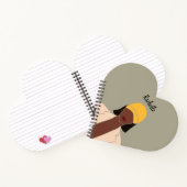 Customized Melanin Queen Notizblock (Innenseite)