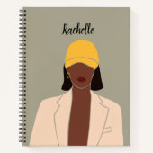 Customized Melanin Queen Notizblock (Vorderseite)