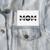 Customized mom children name button (Insitu)