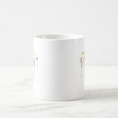 Customized mom children name flower kaffeetasse (Mittel)