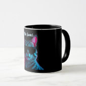 customized name cat lover mug tasse (VorderseiteRechts)