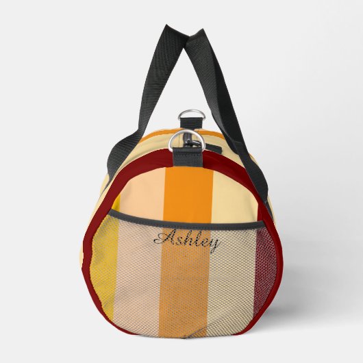Customized Name Colourful Stylish Modern Elegant Duffle Bag (Rechts)